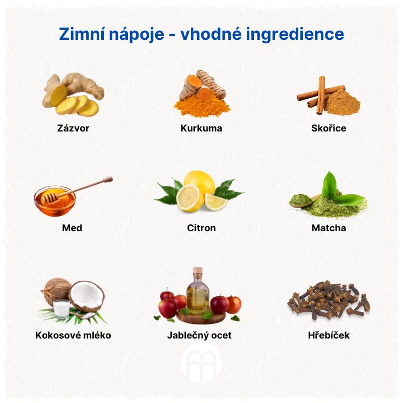 Zimní nápoje - vhodné ingredience (2)